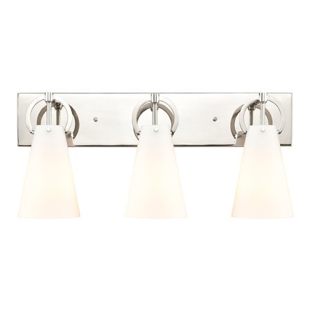 ELK HOME Gabby 23'' Wide 3-Light Vanity Light - Polished Nickel 89522/3